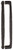 Coastal Bronze - Midnight Finish - Cabinet Bar Pull - 12" - 80-826-M