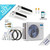 MRCOOL DIY 5thGen 27,000 BTU 2.25 Ton 2 Zone 23 SEER2 Ductless Mini SplitAC and HeatPump-12K, 18K Cassettes and 50,50 ft. Lines