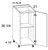 U.S. Cabinet Depot - Verona Storm Grey - Full Height Single Door Vanity Base Cabinets - VSG-VB12FH