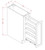 U.S. Cabinet Depot - Shaker Cinder - Pullout Organizer Shelf Base Kit - SC-BT9PO