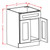 U.S. Cabinet Depot - Shaker Cinder - Vanity Sink Base Cabinet-Double Door Single Drawer Front - SC-VS24