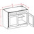 U.S. Cabinet Depot - Casselberry Saddle - Sink Base Cabinet - CS-SB33