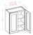 U.S. Cabinet Depot - Casselberry Antique White - 30" High Wall Cabinets-Double Door - CW-W3030