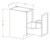 U.S. Cabinet Depot - Torrance White - Blind Base Cabinet - TW-B15FHTCPO