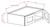 U.S. Cabinet Depot - Torrance White - Refrigerator Wall Cabinets - 33" Wide - TW-W331524