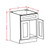 U.S. Cabinet Depot - Torrance White - Vanity Sink Base Cabinet-Double Door Single Drawer Front - TW-VS24