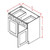 U.S. Cabinet Depot - Torrance White - Vanity Combo Base Cabinet - TW-VSD48
