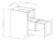 U.S. Cabinet Depot - Shaker Grey - Blind Base Cabinet - SG-B21TCPO
