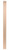 Ascension Stair Parts - 3-1/2" x 48" Square Edge Notched Top Newel Blank - White Oak - 350N48