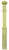 Ascension Stair Parts - Box Newel W/Adj Pedestal & "A" Cap Loose - Euro Beech - 961