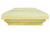 Ascension Stair Parts -  'D' Style Deco Cap For 3-1/2" - Euro Beech - D350