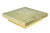 Ascension Stair Parts -  Peaked Post Cap W/ Cove For 3-1/2" Square - White Oak - 935
