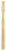 Ascension Stair Parts - 3"x48" Ball Top Square Base Newel with 5" Block Top - Euro Beech - 955BT48
