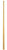 Ascension Stair Parts - 1-1/4"x39" Tapered Round Baluster - Primed - 504039