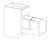 Carriage House Starland Trash Can Pull Out - 539100-CH-STARLAND-BWB18