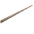 .875" Decorative Aluminum L-Channel, 72" Long - Warm Bronze