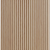1/2" Bead Flexible Tambour (.375" Thick), 12" Wide x 48" Long - Red Oak