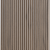 1/2" Bead Flexible Tambour (.375" Thick), 12" Wide x 48" Long - Walnut