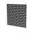 .1875? Flat Square Decorative Grille, 24" Wide x 72" Long Sheet - Flat Black
