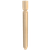 Mission Post, 35.25" Height - White Oak