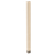 2" Square Post with Satin Stainless Sleeve, 35.25" Height - Alder