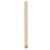 2" Square Post with Polished Brass Sleeve, 35.25" Height - Hard Maple