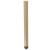 2" Square Post with Warm Bronze Sleeve, 35.25" Height - Paint Grade