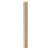 2" Square Leg with Polished Brass Sleeve, 29" Height - Alder