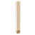 3" Square Leg with Polished Brass Sleeve, 29" Height - Hard Maple