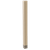 3" Square Post with Satin Stainless Sleeve, 35.25" Height - Cherry