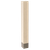 4" Square Post with Satin Stainless Sleeve, 35.25" Height - Hard Maple