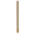2" Square Post with 4.5" Polished Brass Sleeve, 35.25" Height - Alder