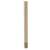 2" Square Post with 4.5" Satin Stainless Sleeve, 35.25" Height - Alder