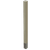 2" Square Post with 4.5" Satin Stainless Sleeve, 35.25" Height - Paint Grade