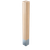 2" Square Leg with 4.5" Satin Stainless Sleeve, 29" Height - Hard Maple