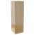 3" Square Leg with Polished Brass Sleeve, 10" Height - Alder