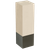 3" Square Leg with Titanium Sleeve, 10" Height - Paint Grade