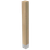 4" Square Post with Chrome Sleeve, 42.25" Height - Paint Grade