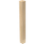 4" Square Post with Soft Gold Sleeve, 42.25" Height - Paint Grade