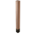 3" Square Post with 4.5" Warm Bronze Sleeve, 35.25" Height - Walnut