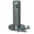 Contemporary Gallery Rail End Post, Single Rail - Stainless Steel