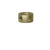 Contemporary Gallery Rail Corner Adapter, Single Rail - Satin Brass