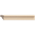 Frameless Contemporary Light Rail, 96 Long - Hard Maple