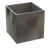 3" Square Anodized Aluminum Sleeve, 3" Height - Titanium