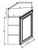 Pro Select Elegant Walnut Kitchen Cabinet - WDC2736-15-EWAL