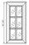 Pro Select Elegant Walnut Kitchen Cabinet - WMD2430-2-EWAL