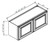 Pro Select Preston White Shaker Kitchen Cabinet - W3912-PWS