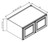 Pro Select Preston White Shaker Kitchen Cabinet - W3615-24-PWS
