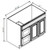 Pro Select Preston White Shaker Bath Cabinet - VA3621D-PWS