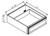 Pro Select Preston White Shaker Kitchen Cabinet - DSK2421-PWS